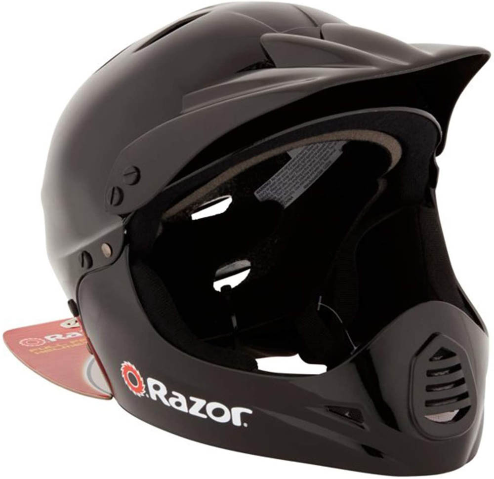 Razor - Youth Fullface Gloss Black