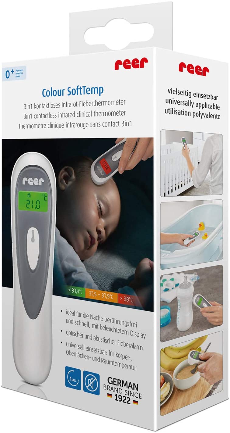 Reer - Colour Soft Temp 3 in 1 Contactless Infrared Thermometer