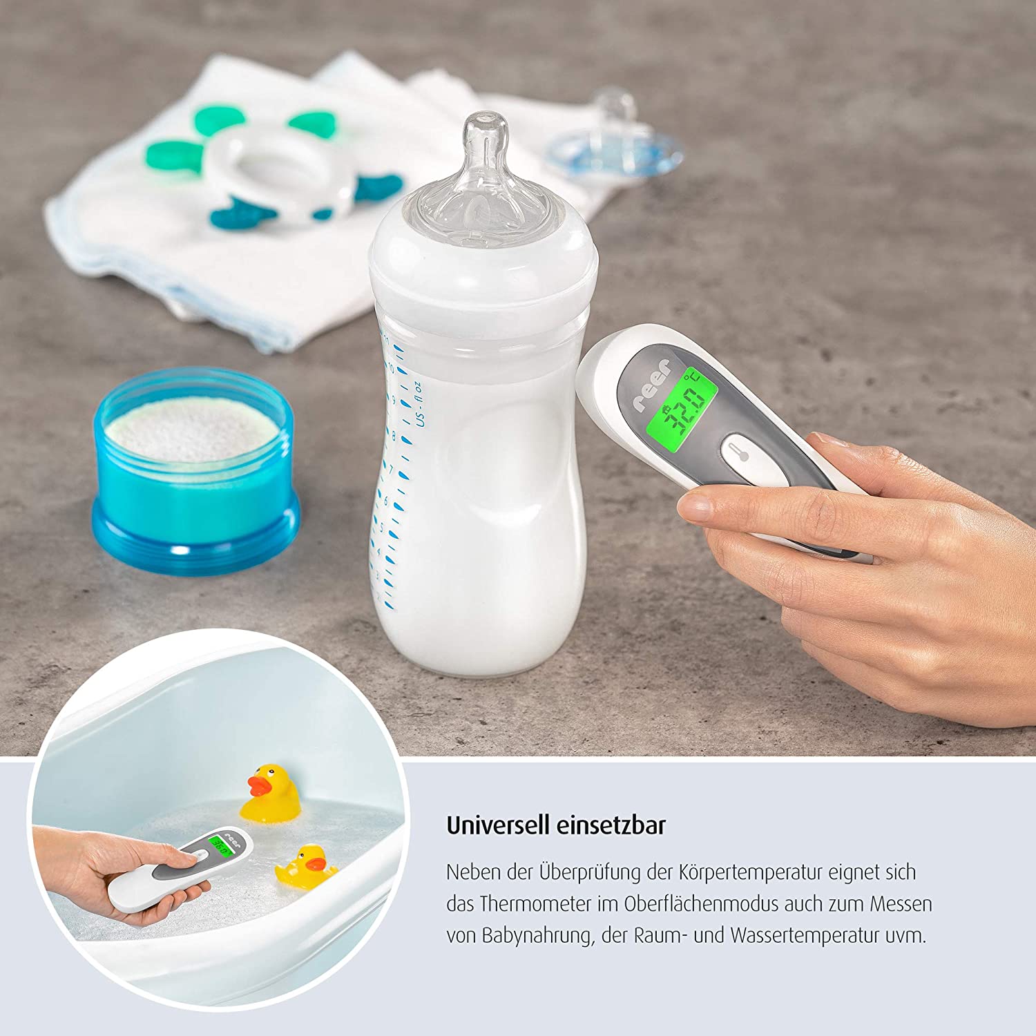 Reer - Colour Soft Temp 3 in 1 Contactless Infrared Thermometer