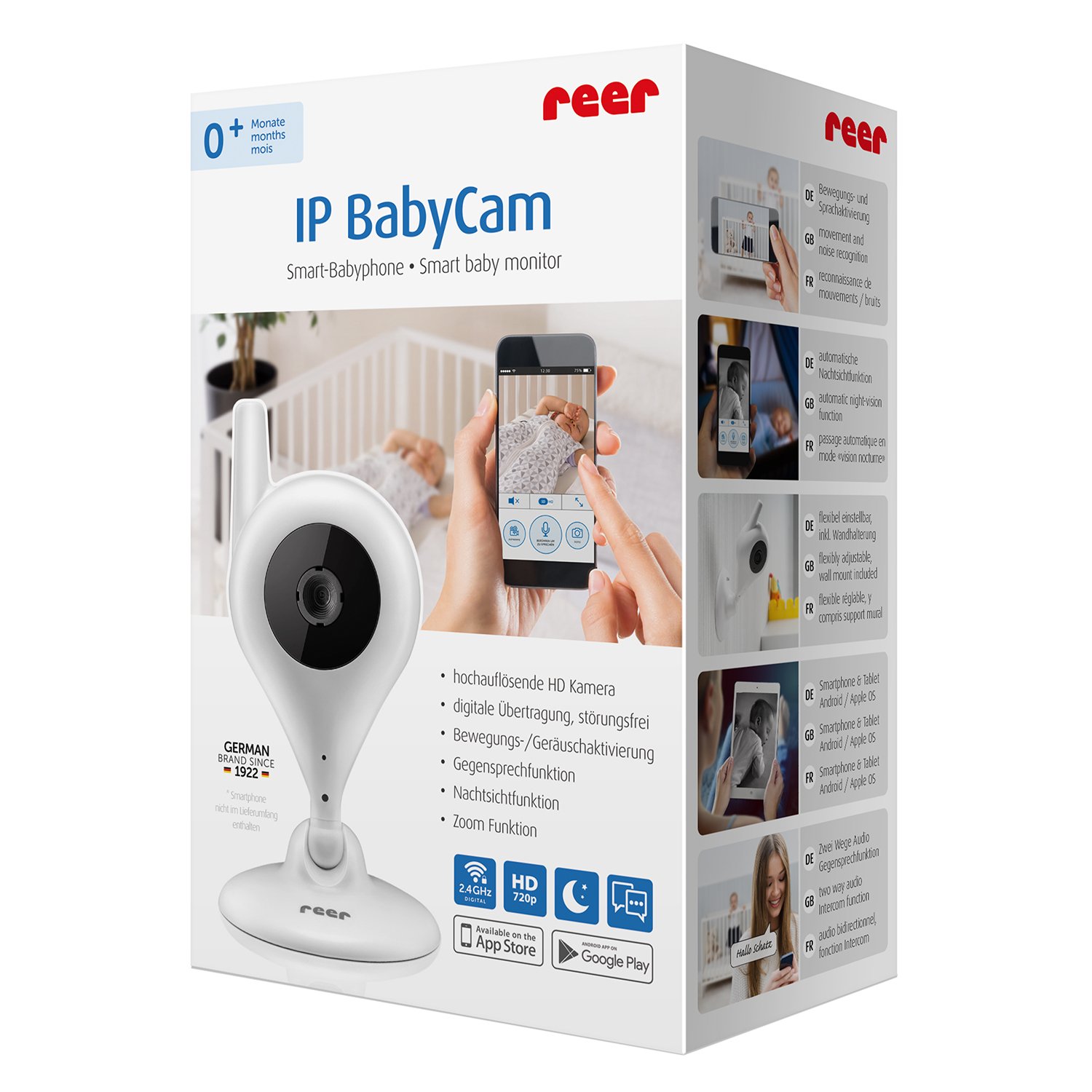 Reer IP BabyCam smart Video WiFi baby monitor