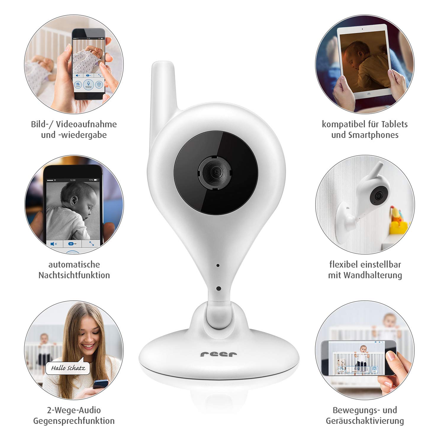 Reer IP BabyCam smart Video WiFi baby monitor