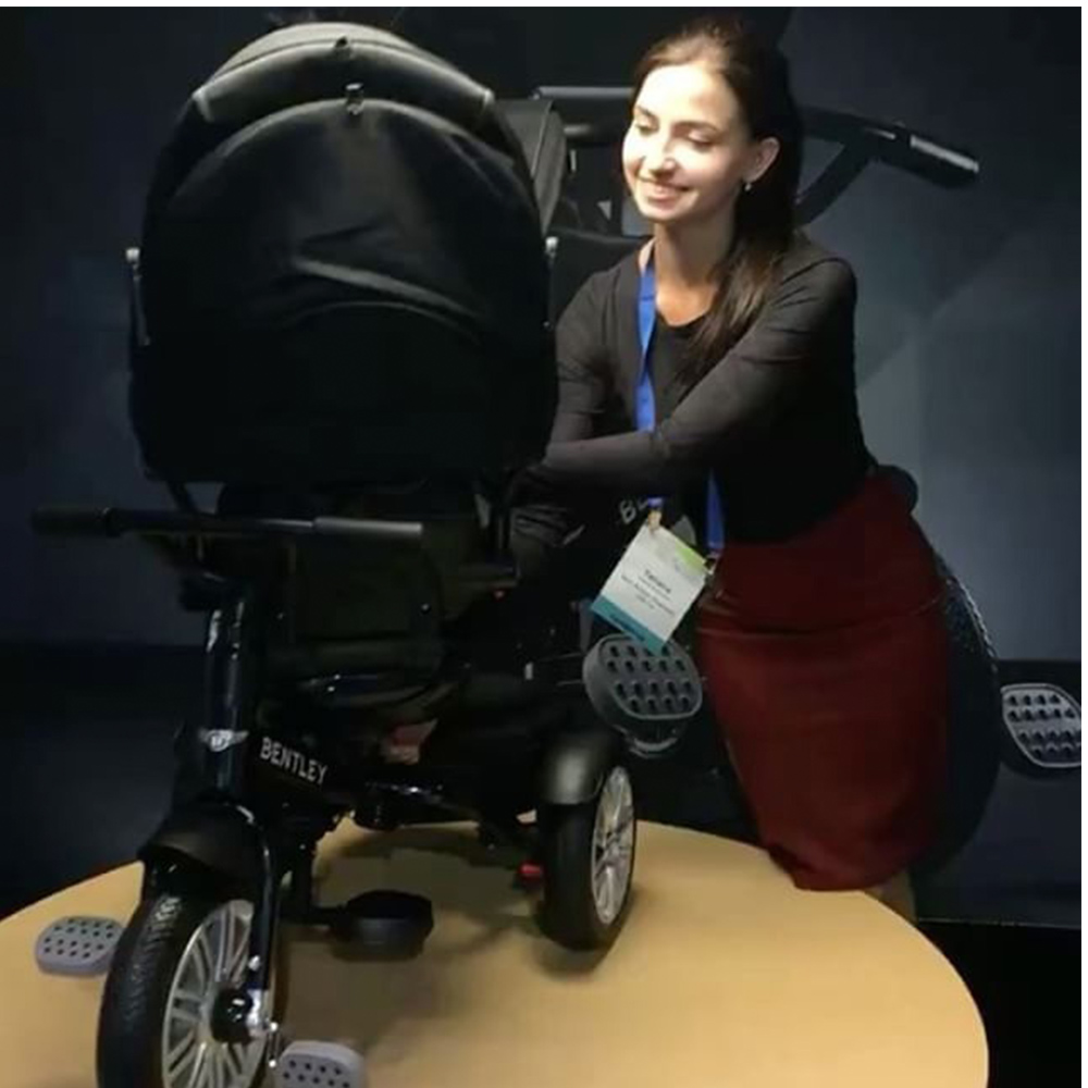 Bentley 6 in 1 Stroller - Trikes - Black