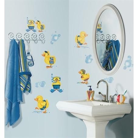 RoomMates Bubble Bath Peel & Stick Wall Decals