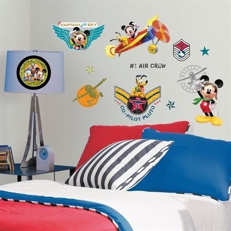 RoomMates Mickey Mouse Clubhouse Pilot Wall