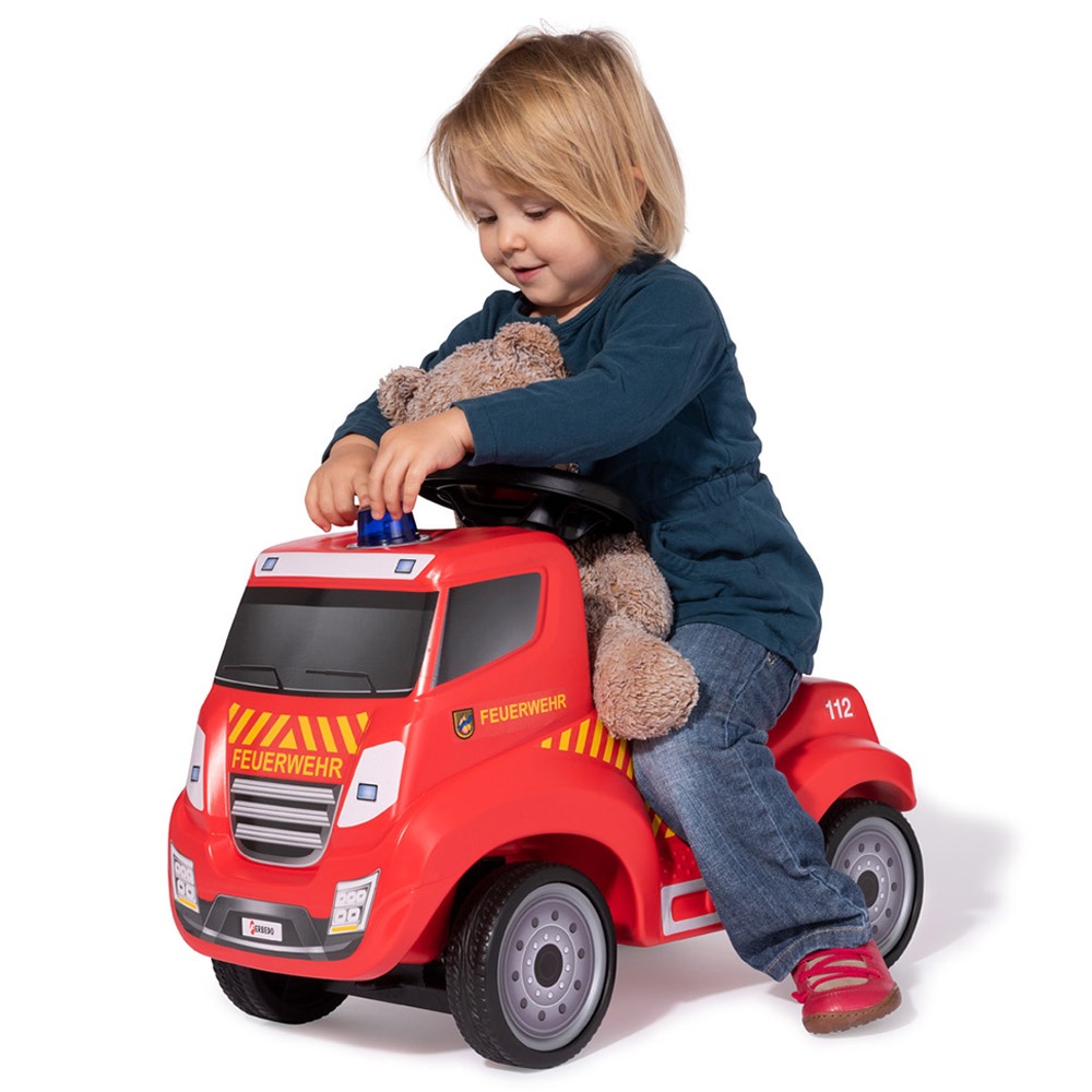 Rolly Toys - Ferbedo Fire Truck Ride-On - Red