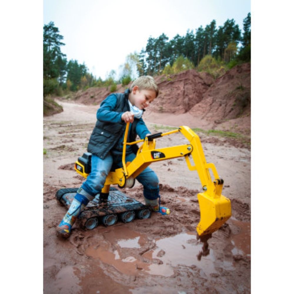 Rolly Toys - Ride-on Cat 360-Deg Moving Digger - XL