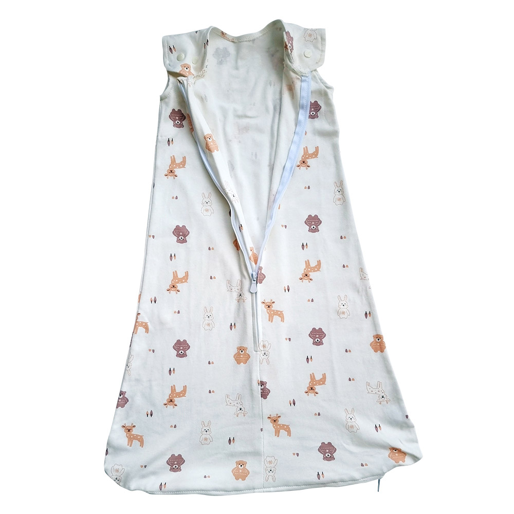 Tickle Tickle - Organic Clothing Sleeping Bag - White