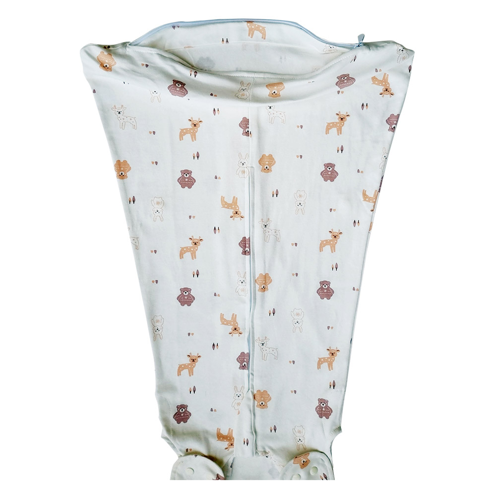 Tickle Tickle - Organic Clothing Sleeping Bag - White