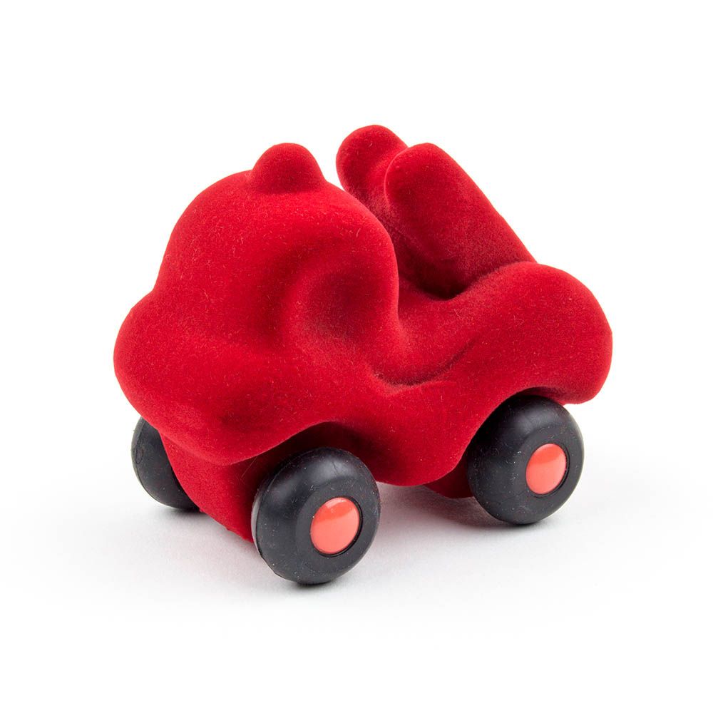 Rubbabu - Fireman Little Engine Rubba - Red