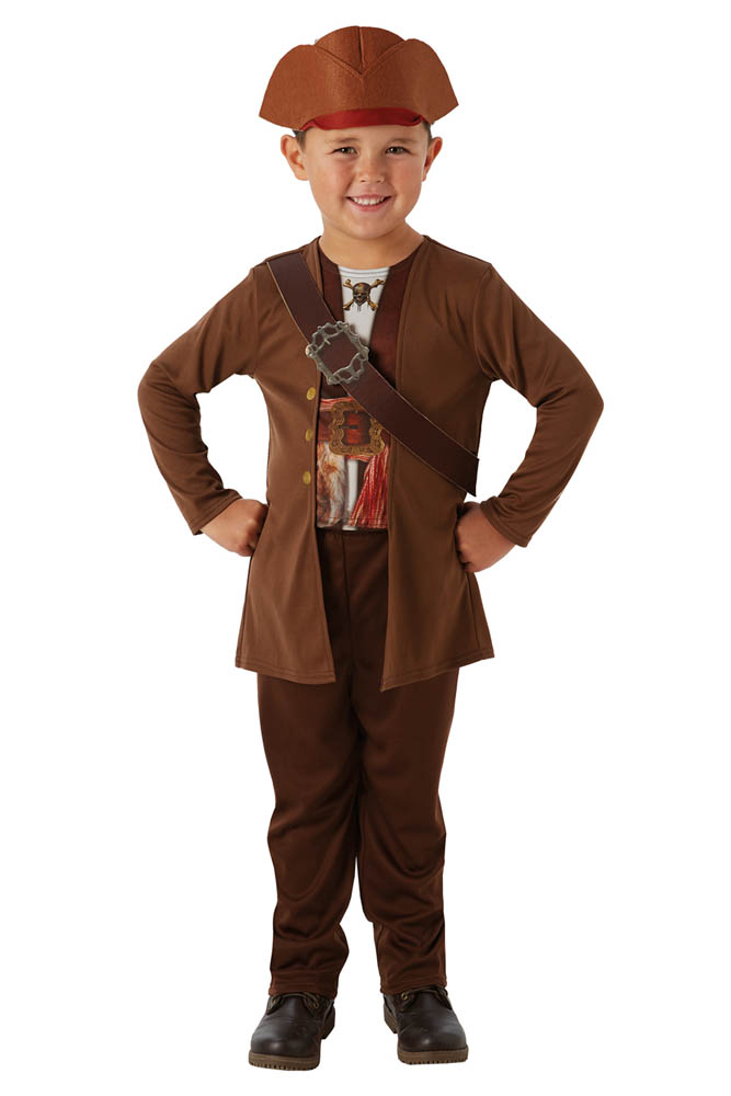 Rubie's - Costumes Disney Pirates of the Caribbean Jack Sparrow - Brown
