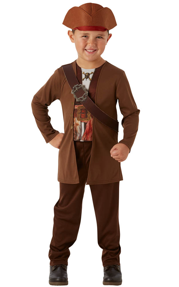 Rubie's - Costumes Disney Pirates of the Caribbean Jack Sparrow - Brown