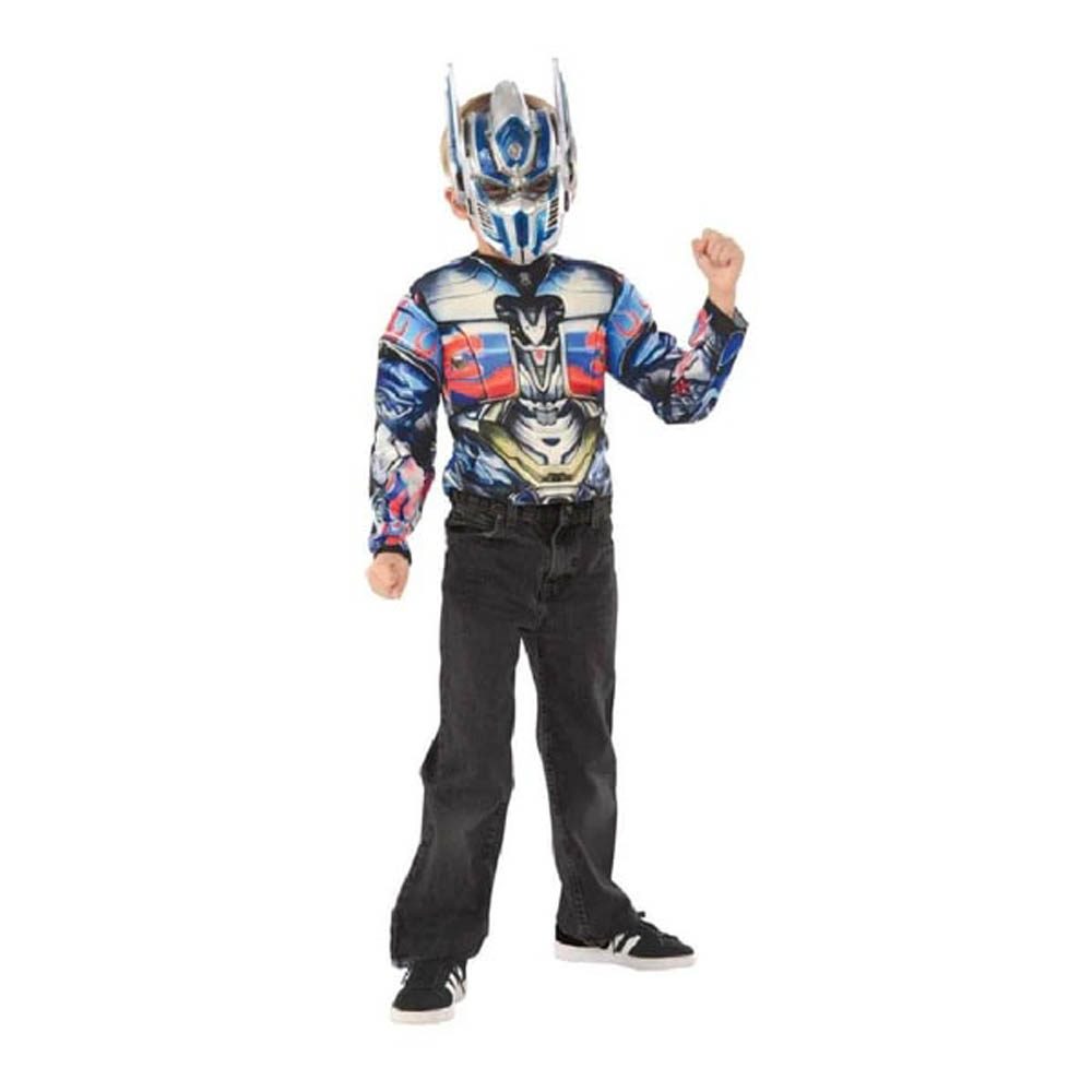 Rubie's - Costumes Hasbro Transformers Optimus Prime Muscle Top and Mask Child Costume