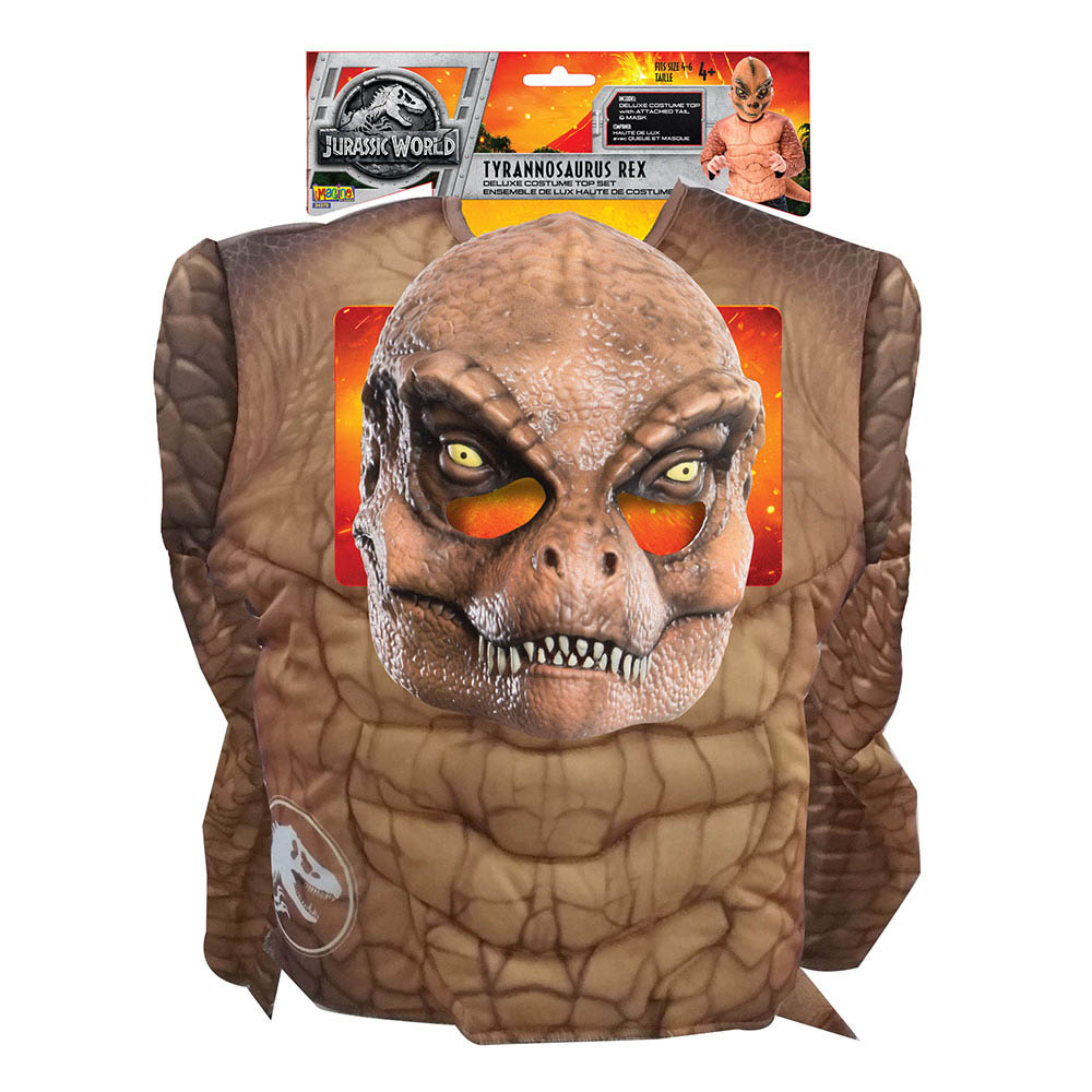 Rubie's - Costumes Universal Studios Jurassic World T-Rex Dress Up Child Costume Set