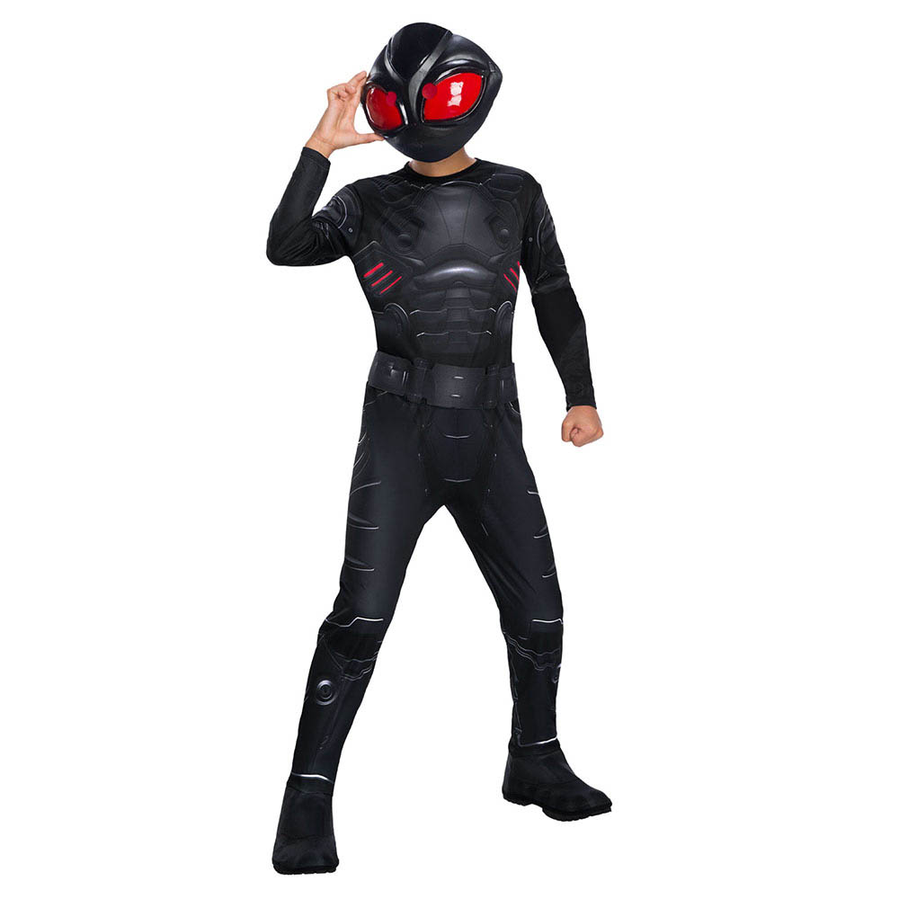 Rubie's - DC Aquaman The Movie Child Black Manta Supervillain Costume, Small 3 - 4 Years