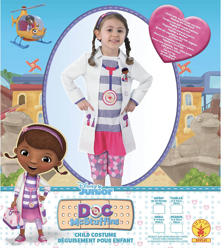 Rubie's Official Doc McStuffins (child) costume Child Medium M