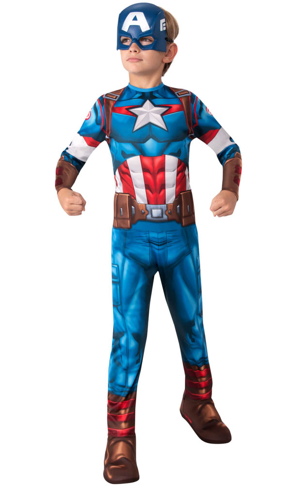 Rubie's - Official Marvel Avengers Captain America Classic Childs Costume