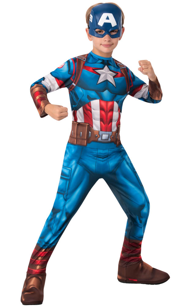 Rubie's - Official Marvel Avengers Captain America Classic Childs Costume
