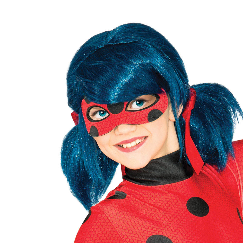 Rubie's - Official Miraculous Ladybug Childs Costume and Eye Mask - Red