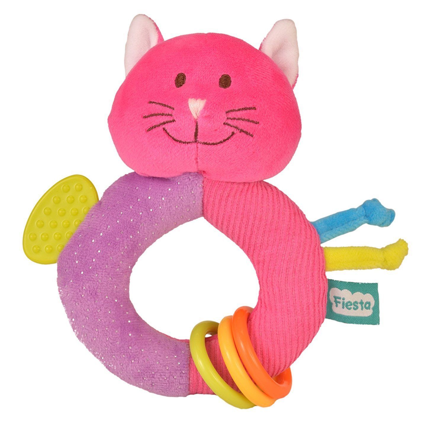 Fiesta Crafts Ringaling Cat SoftToy