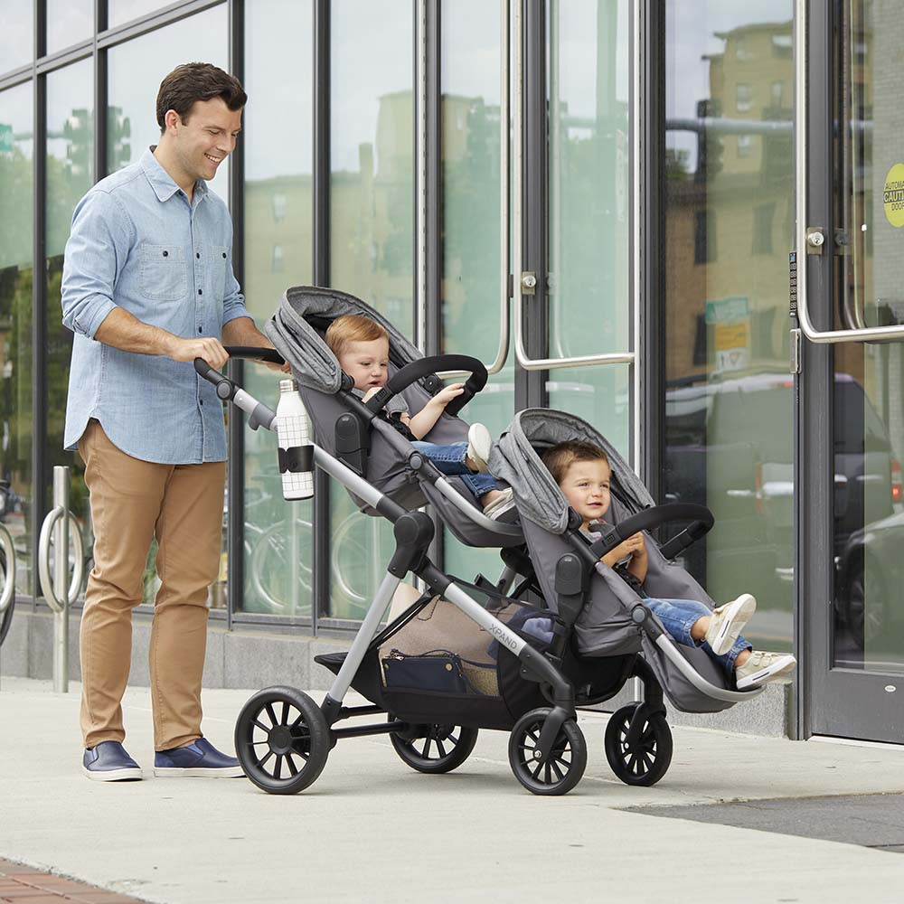 Evenflo Pivot Xpand Double Seat Stroller 0-25kg Percheron