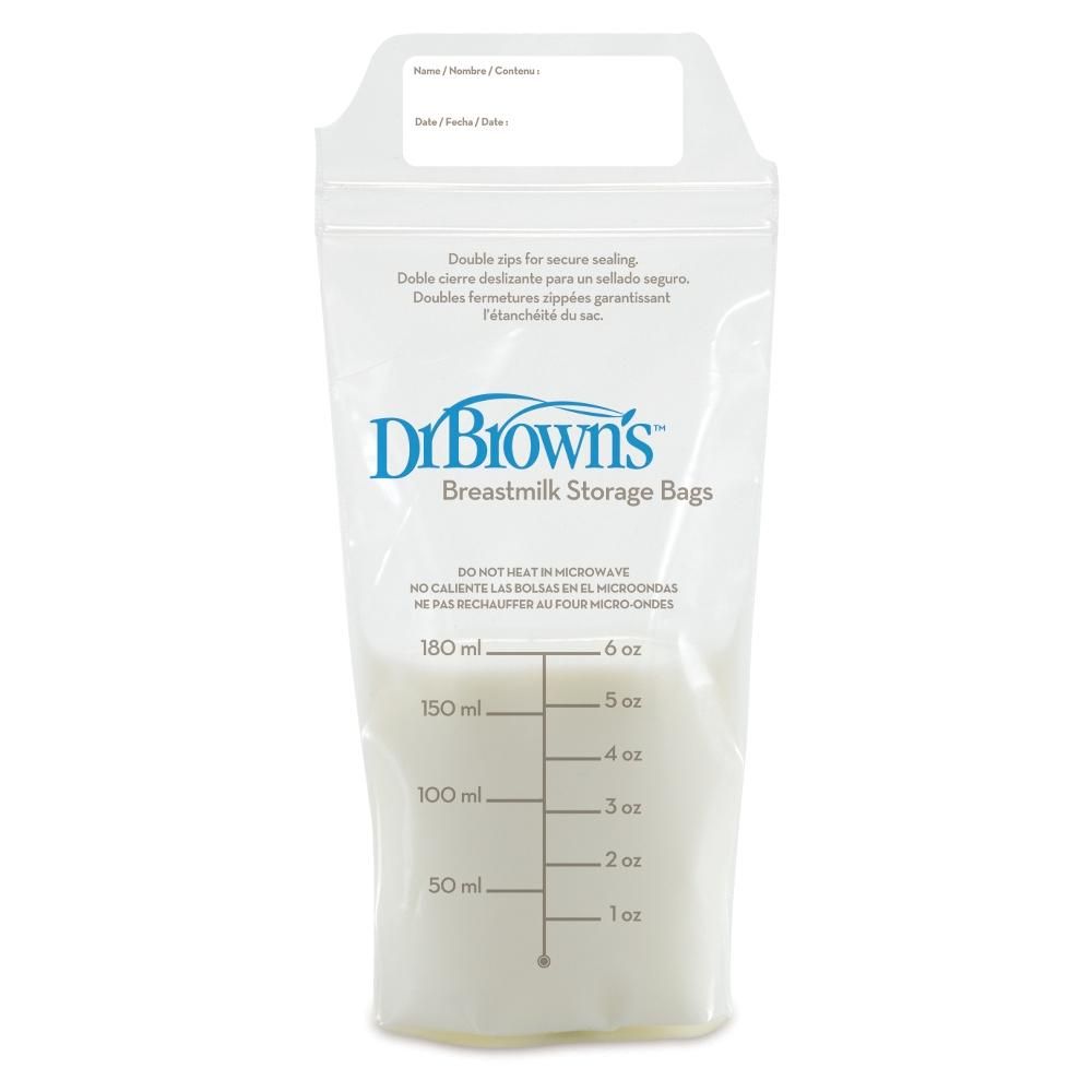 DrBrowns - Breastmilk Storage Bag - 180ml (25Pcs)