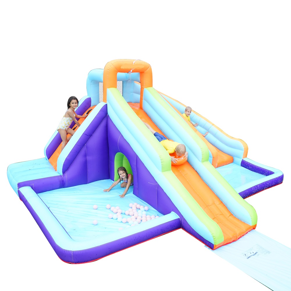 Myts - Summer Fun Water Bouncer Inflatable With Water Slide