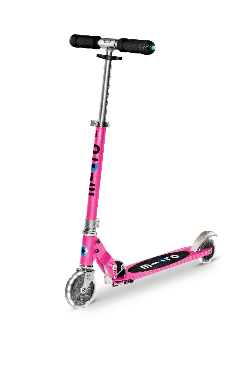 Micro - Sprite Pink Scooter For Kids - with LED