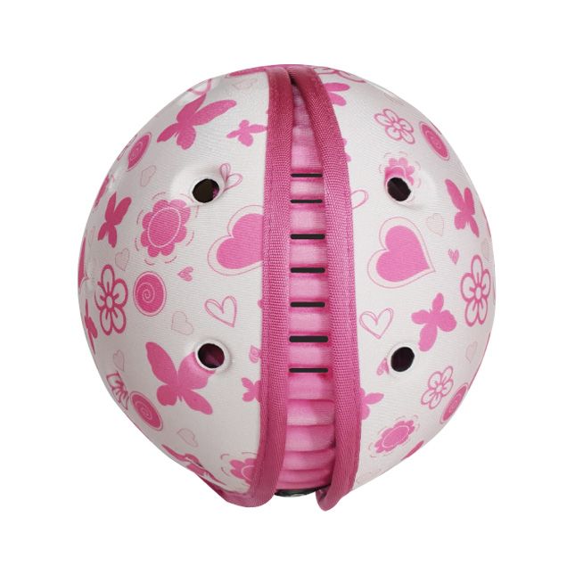 Safehead - Soft Helmet Learning To Walk Butterfly Heart Pink