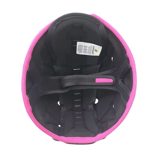 Safehead - Soft Helmet Learning To Walk - Dalmation Pink