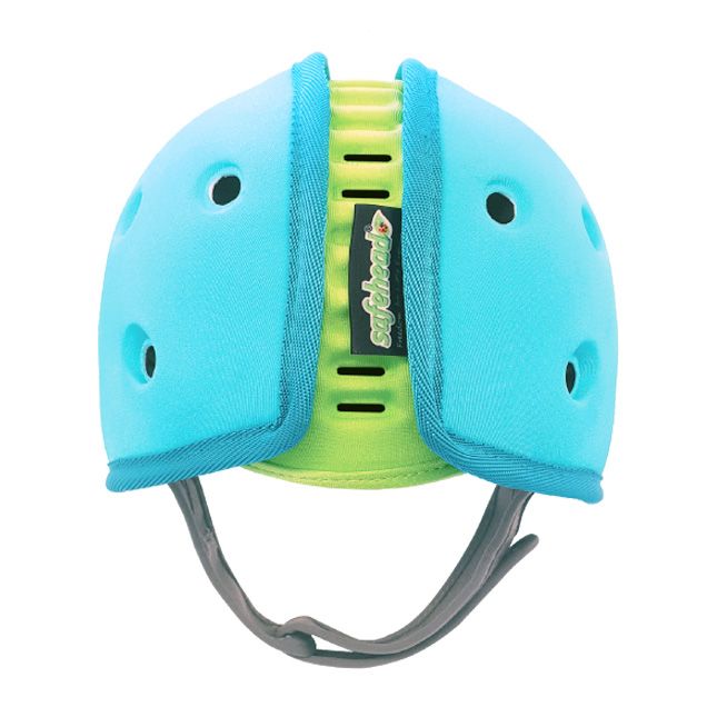Safehead - Soft Helmet Learning To Walk - Owl Blue/Green