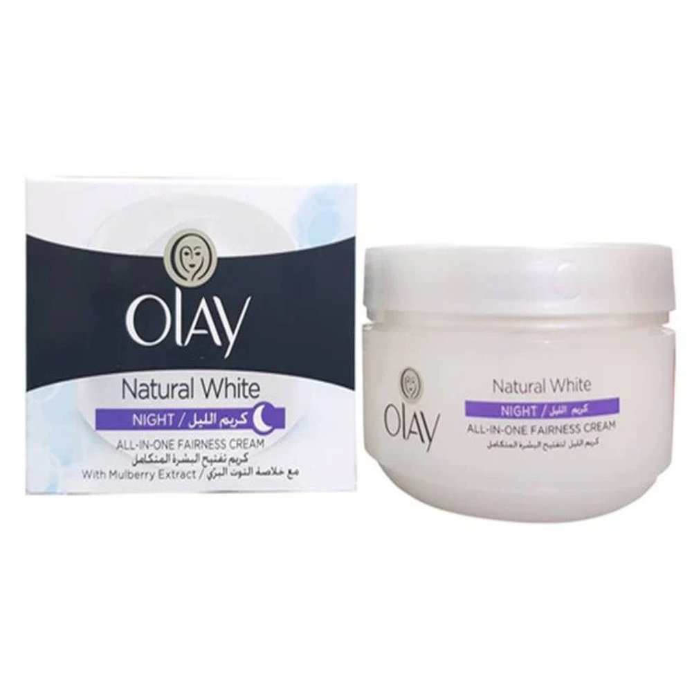 Olay Natural White All In One Fairness Night Cream 50 g