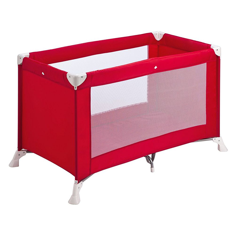 Safety 1st - Soft Dreams Travel Cot - Red Lines