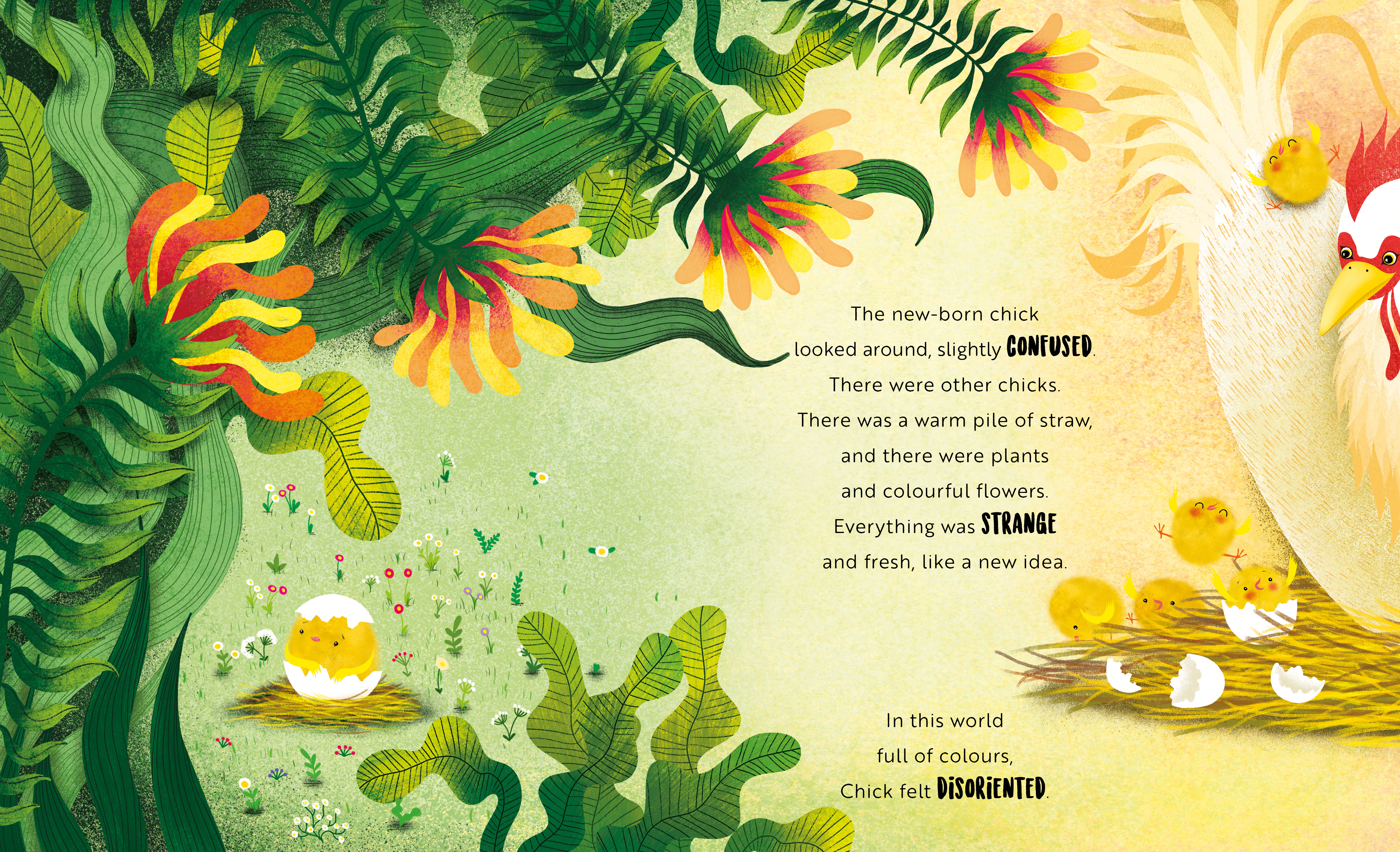 Sassi - Picture Book - Happy As A Chick