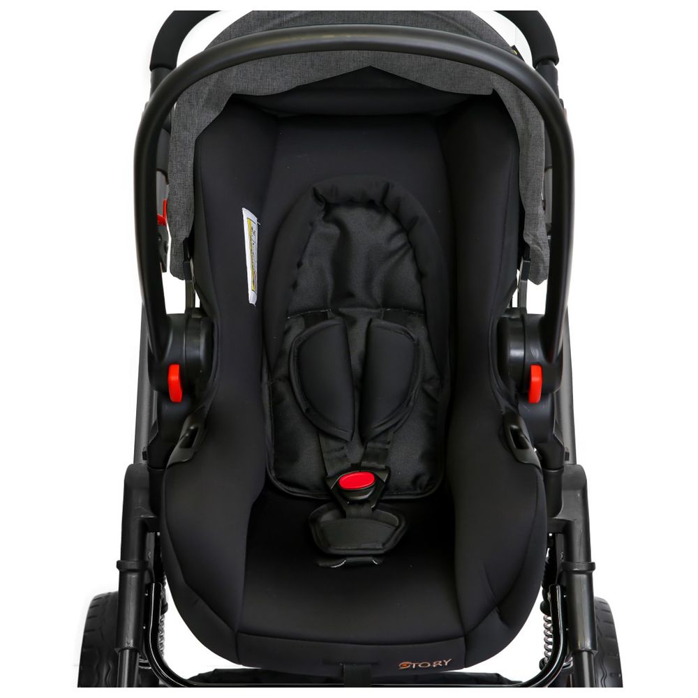 Teknum 4 in 1 Travel System w/t Car Seat - Space Grey