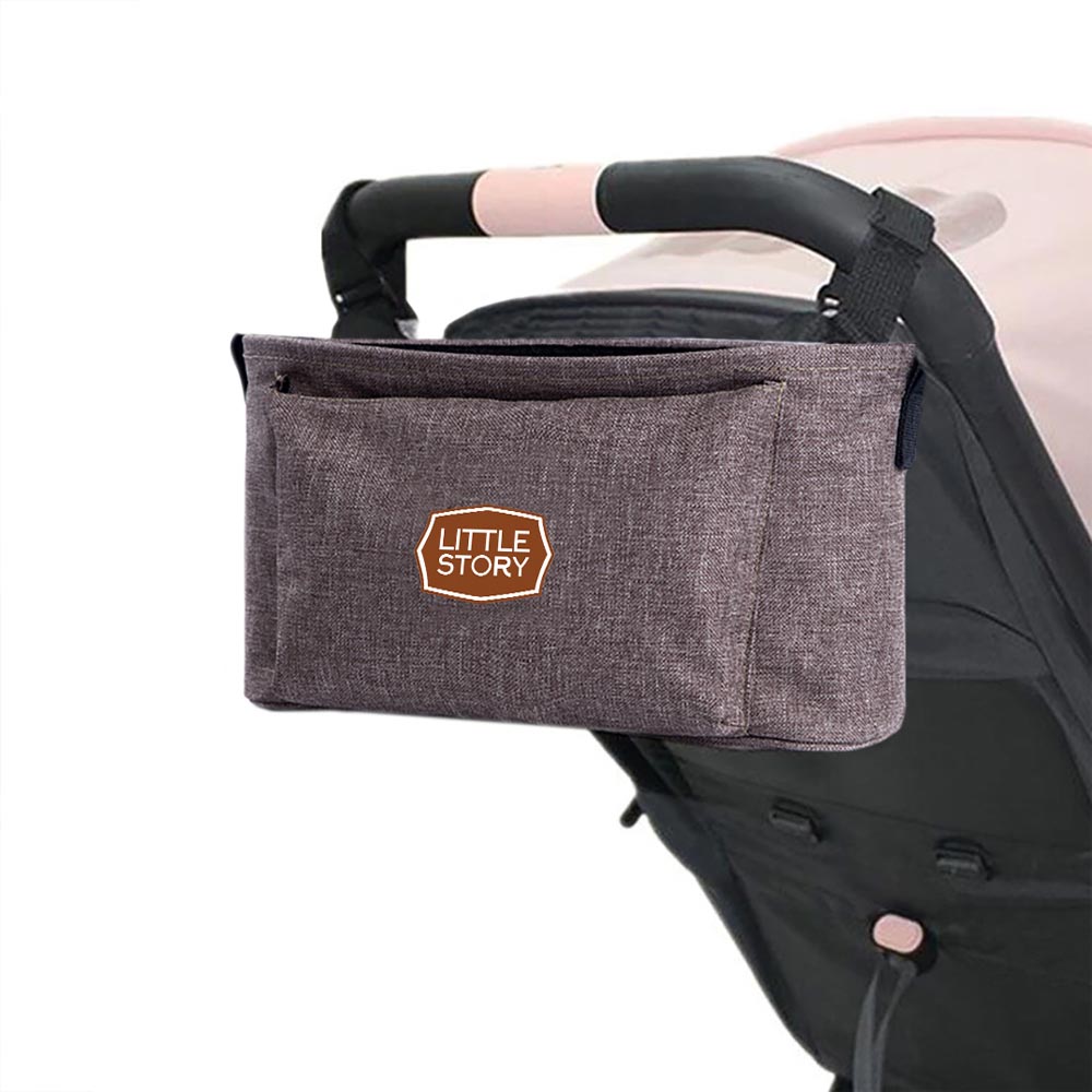 Little Story - Bronx Stroller Organizer - Ivory