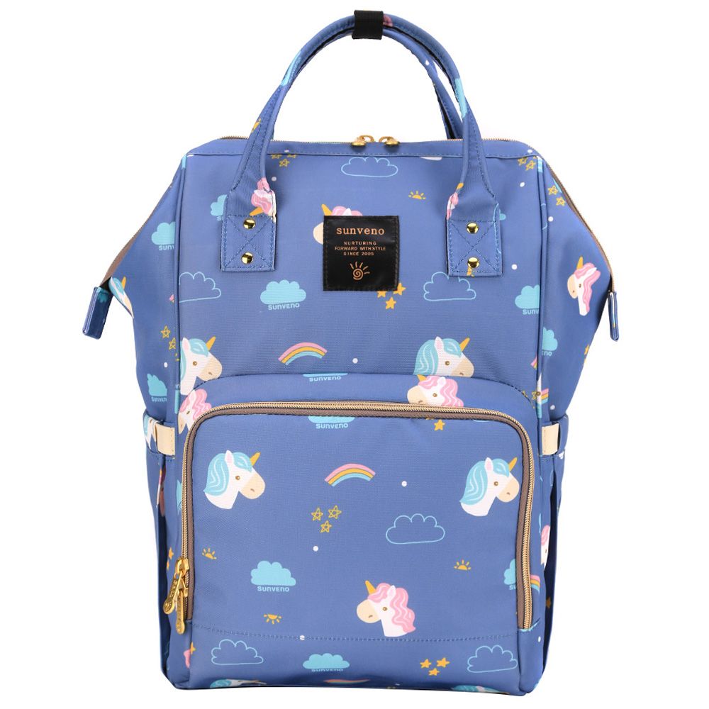 Sunveno - Diaper Bag - Unicorn Blue
