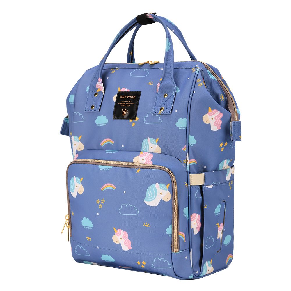 Sunveno - Diaper Bag - Unicorn Blue