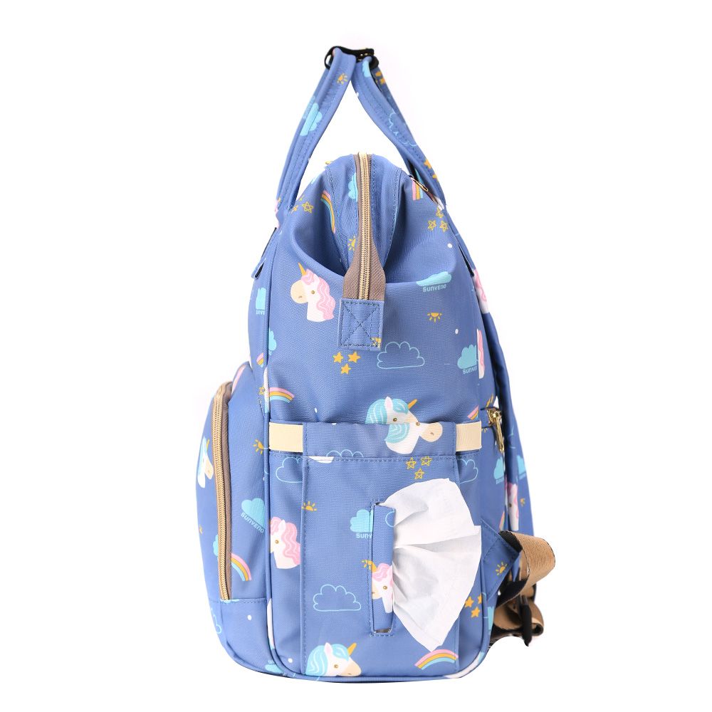 Sunveno - Diaper Bag - Unicorn Blue
