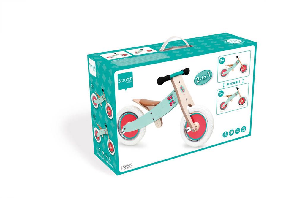 Scratch europe - Balance Bike Butterflies - Large