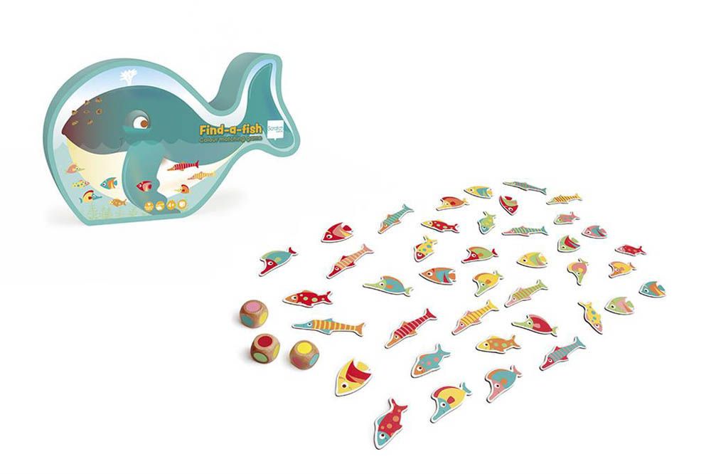 Scratch europe - Find-A-Fish Colour Matching Game