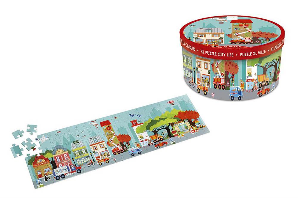 Scratch europe - Floorpuzzle City 100 Pieces