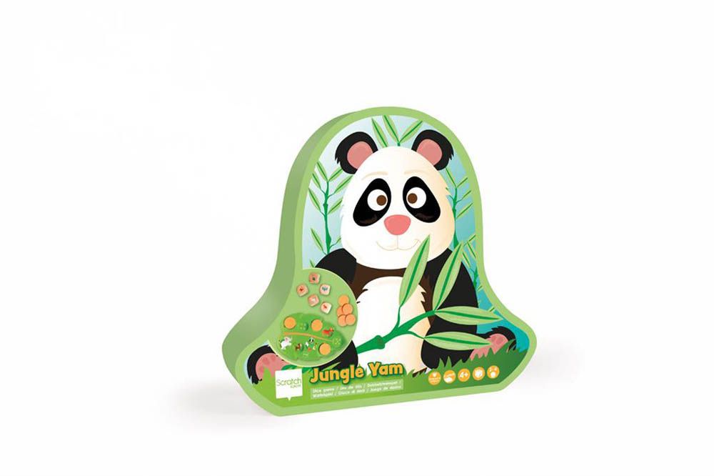 Scratch europe - Jungle Yam Yahtzee Board Game