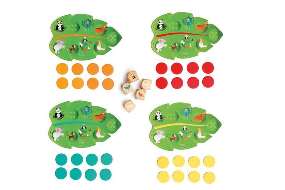 Scratch europe - Jungle Yam Yahtzee Board Game
