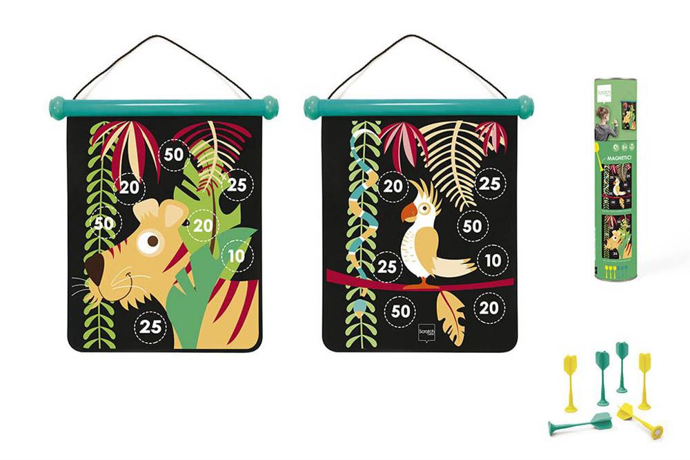 Scratch europe - Magnetic Darts Medium Tropical Jungle