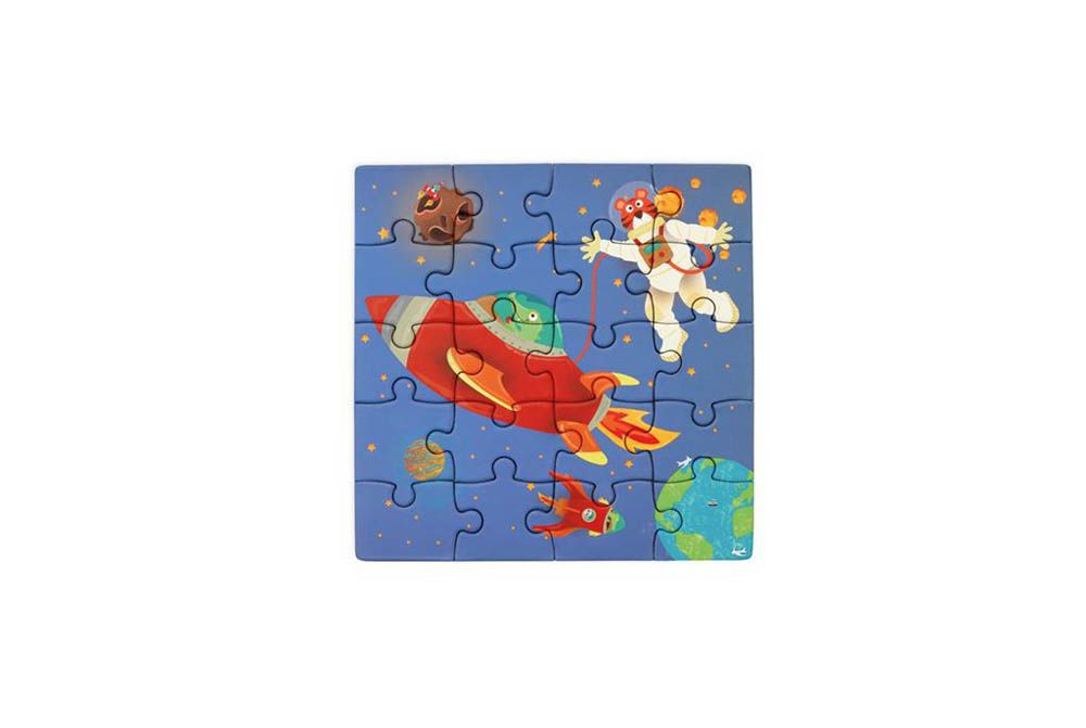 Scratch europe - Magnetic Puzzle Book To Go Space