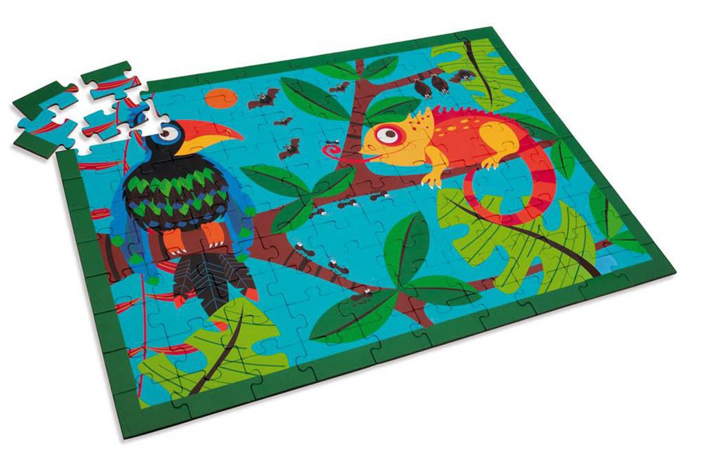 Scratch europe - Puzzle 100Pcs - Toucan Jungle