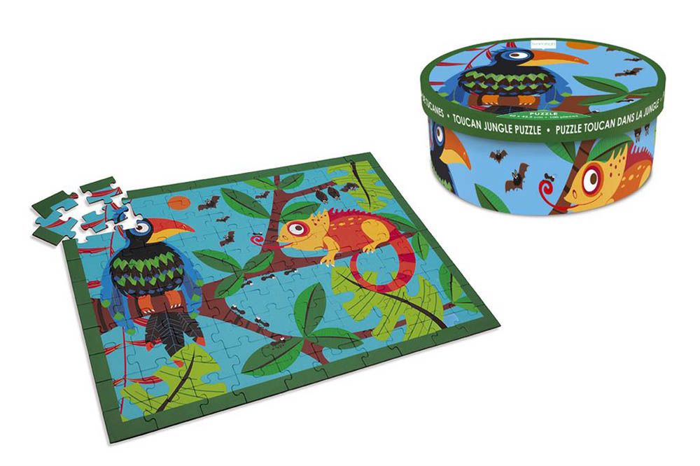 Scratch europe - Puzzle 100Pcs - Toucan Jungle