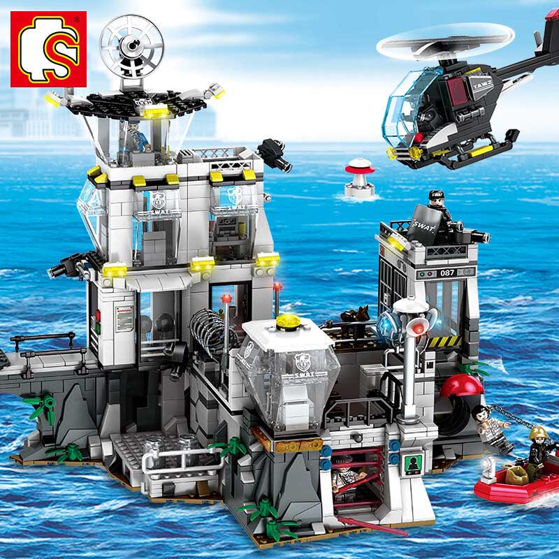Sembo - Blackhawk Swat Series Building Blocks - 1548 Pcs - Black