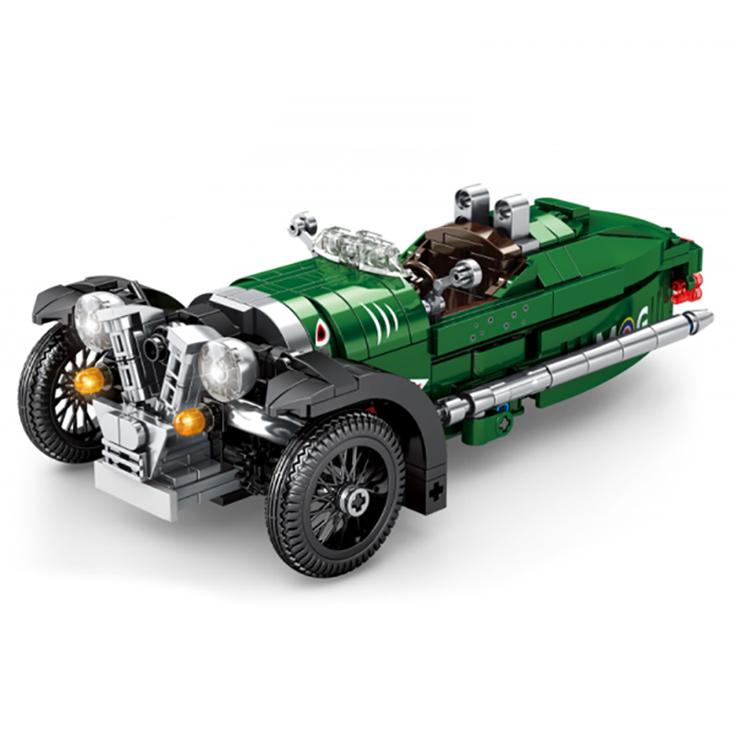 Sembo - Jumbo Frenzy Car Building Blocks - 487 Pcs - Green