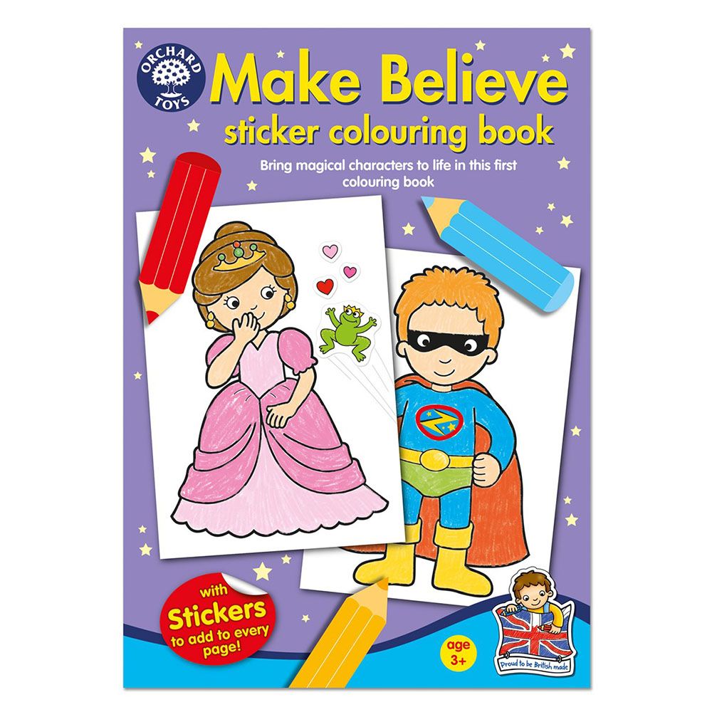 Orchard Make Believe Colouring Book